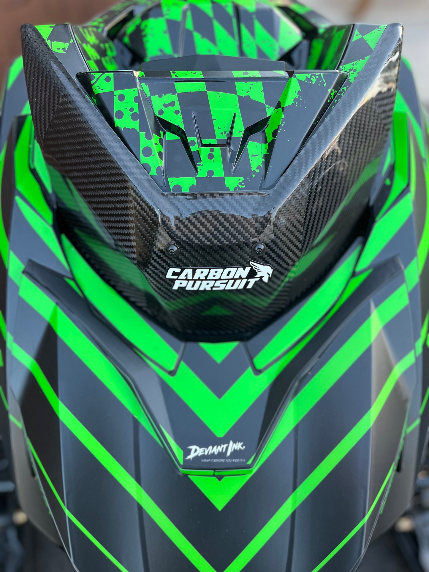 Carbon Pursuit Arctic Cat Catalyst Headlight Delete